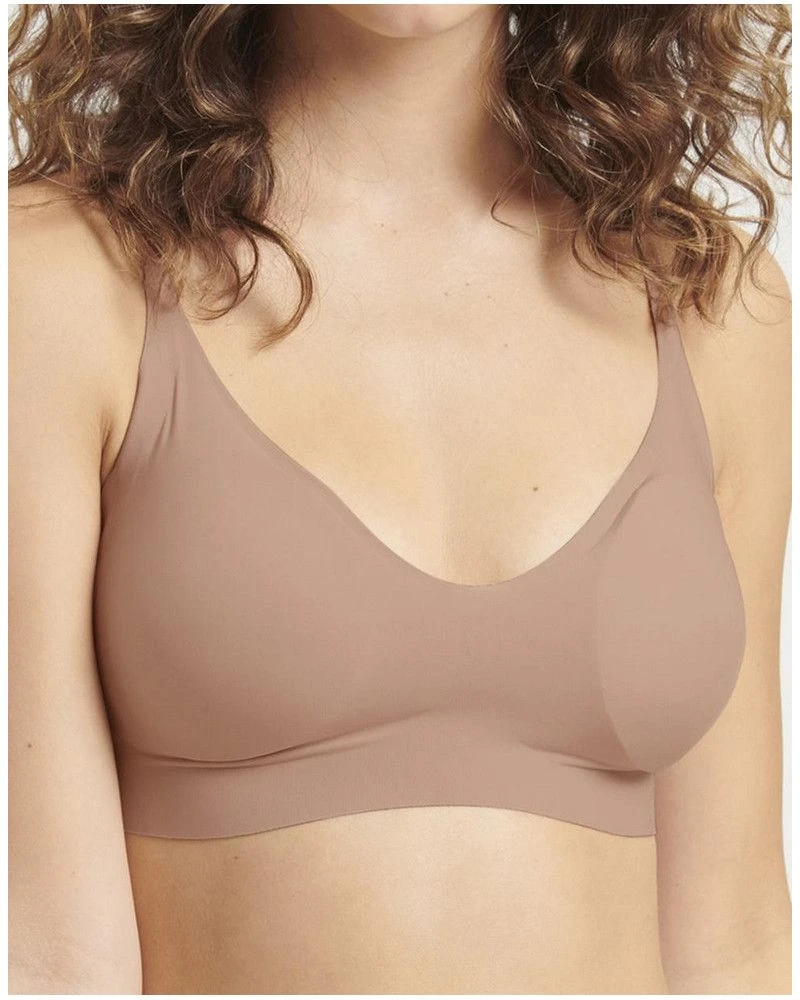 Bralette Sloggi Zero Microfibre (Cameo Brown) 4 Bralette Sloggi Zero Microfibre (Cameo Brown) – Image 2