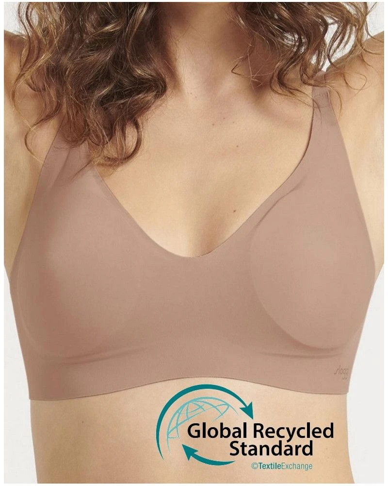 Bralette Sloggi Zero Microfibre (Cameo Brown) 3 Bralette Sloggi Zero Microfibre (Cameo Brown)
