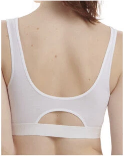 Brassière Adidas Micro Free Cut (Blanc) -Sous Vêtement Boutique brassiere adidas micro free cut blanc 2