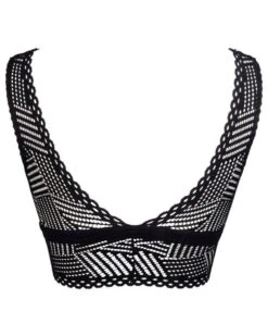 Brassière Séduction Antigel Tressage Graphic (Tressage Noir) -Sous Vêtement Boutique brassiere seduction antigel tressage graphic tressage noir 1