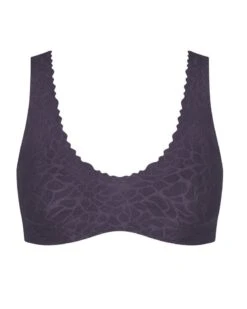 Brassière Sloggi Zero Feel Lace (Blueberry) -Sous Vêtement Boutique brassiere sloggi zero feel lace blueberry 2