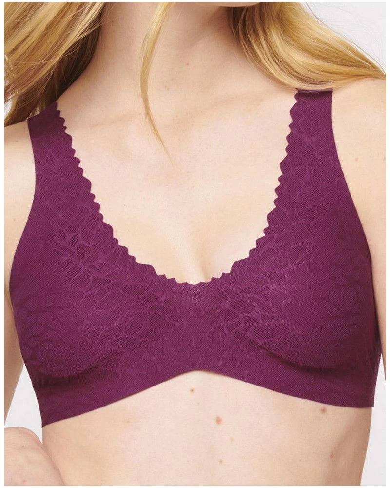 Brassière Sloggi Zero Feel Lace (Wine) 3 Brassière Sloggi Zero Feel Lace (Wine)