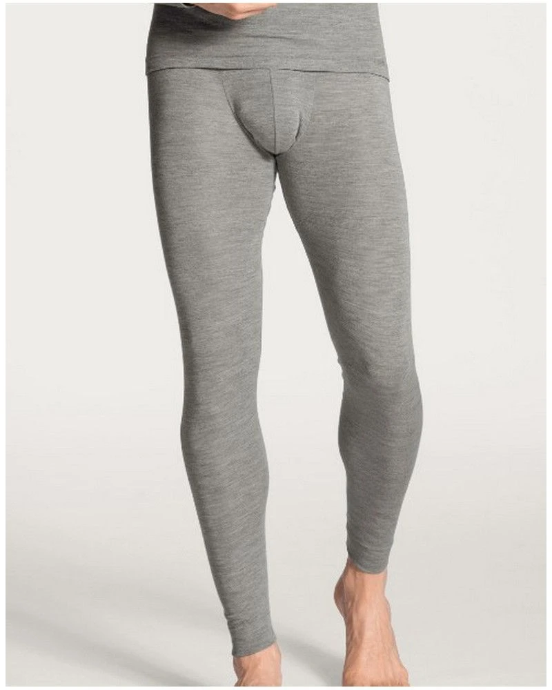 Caleçon Calida Laine & Soie (Platin Melé) 4 Caleçon Calida Laine & Soie (Platin Melé) – Image 2