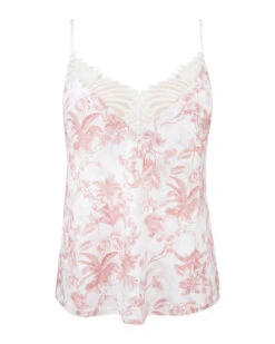 Caraco Antigel Jungle De Jouy (Rose De Jouy) -Sous Vêtement Boutique caraco antigel jungle de jouy rose de jouy 2