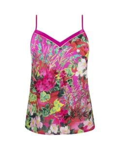 Caraco Lise Charmel Envolée De Fleurs (Envolée Fuschia) -Sous Vêtement Boutique caraco lise charmel envolee de fleurs envolee fuschia 4