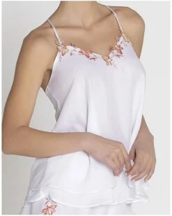 Caraco Lise Charmel Été Frivole (Blanc Frivole) -Sous Vêtement Boutique caraco lise charmel ete frivole blanc frivole 4