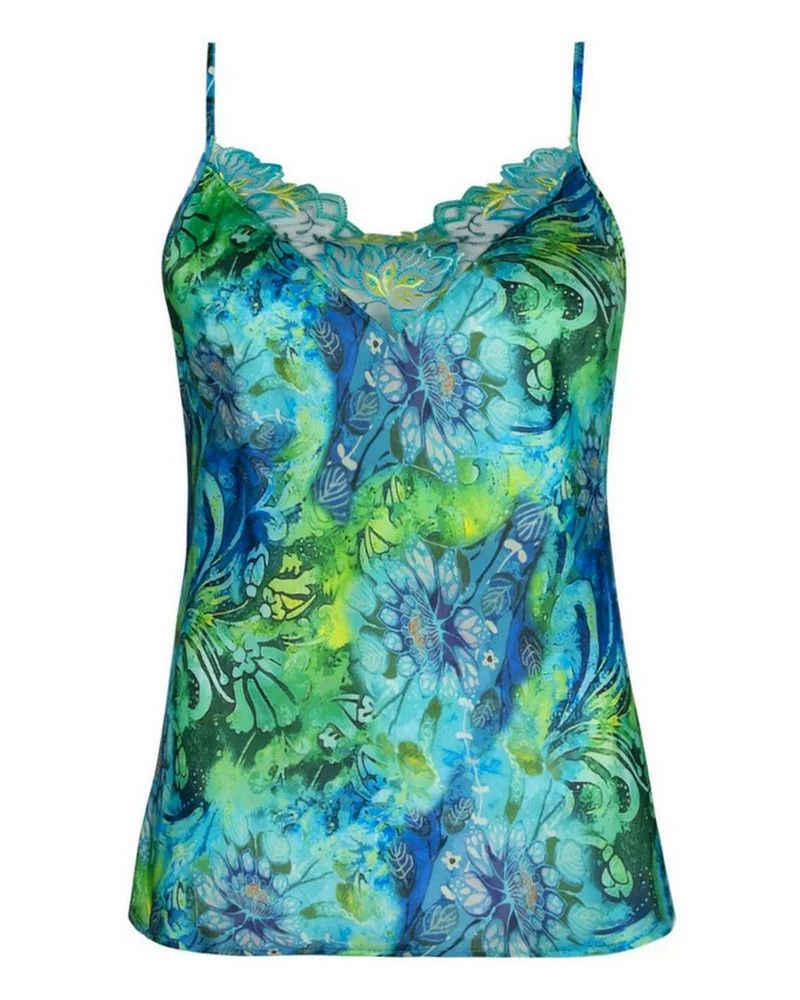 Caraco Lise Charmel Grâce Aquatique (Floral Aqua) 4 Caraco Lise Charmel Grâce Aquatique (Floral Aqua) – Image 2