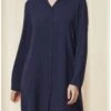 Chemise De Nuit Boutonnée Triumph Nuit (Blue Dark)