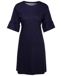 Chemise De Nuit Calida Favorites Dream 100% Coton (Dark Lapis Blue) -Sous Vêtement Boutique chemise de nuit calida favorites dream 100 coton dark lapis blue 2