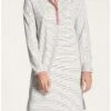 Chemise De Nuit Manches Longues Calida Sweet Dreams 100% Coton Interlock(Rose Bud) -Sous Vêtement Boutique chemise de nuit manches longues calida sweet dreams 100 coton interlockrose bud