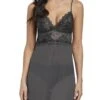 Chemise De Nuit Wacoal Lace Perfection (Charcoal) -Sous Vêtement Boutique chemise de nuit wacoal lace perfection charcoal