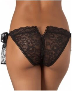 Culotte Coquine Aubade Boîte à Désir (Noir) -Sous Vêtement Boutique culotte coquine aubade boite a desir noir 3