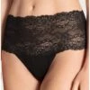 Culotte Haute Calida Sensual Secrets (Noir) 2 Culotte Haute Calida Sensual Secrets (Noir) -Sous Vêtement Boutique culotte haute calida sensual secrets noir