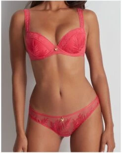 Culotte Mini Coeur Aubade Parenthèse Tropicale (Joy) -Sous Vêtement Boutique culotte mini coeur aubade parenthese tropicale joy 3