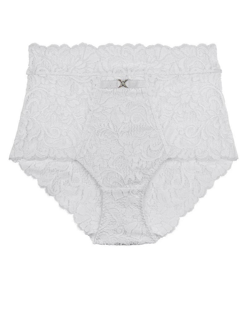 Culotte Taille Haute Aubade Mon Bijou (Blanc) 4 Culotte Taille Haute Aubade Mon Bijou (Blanc) – Image 2