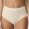 Culotte Taille Haute Sloggi Zero Feel Lace (Angora) -Sous Vêtement Boutique culotte taille haute sloggi zero feel lace angora