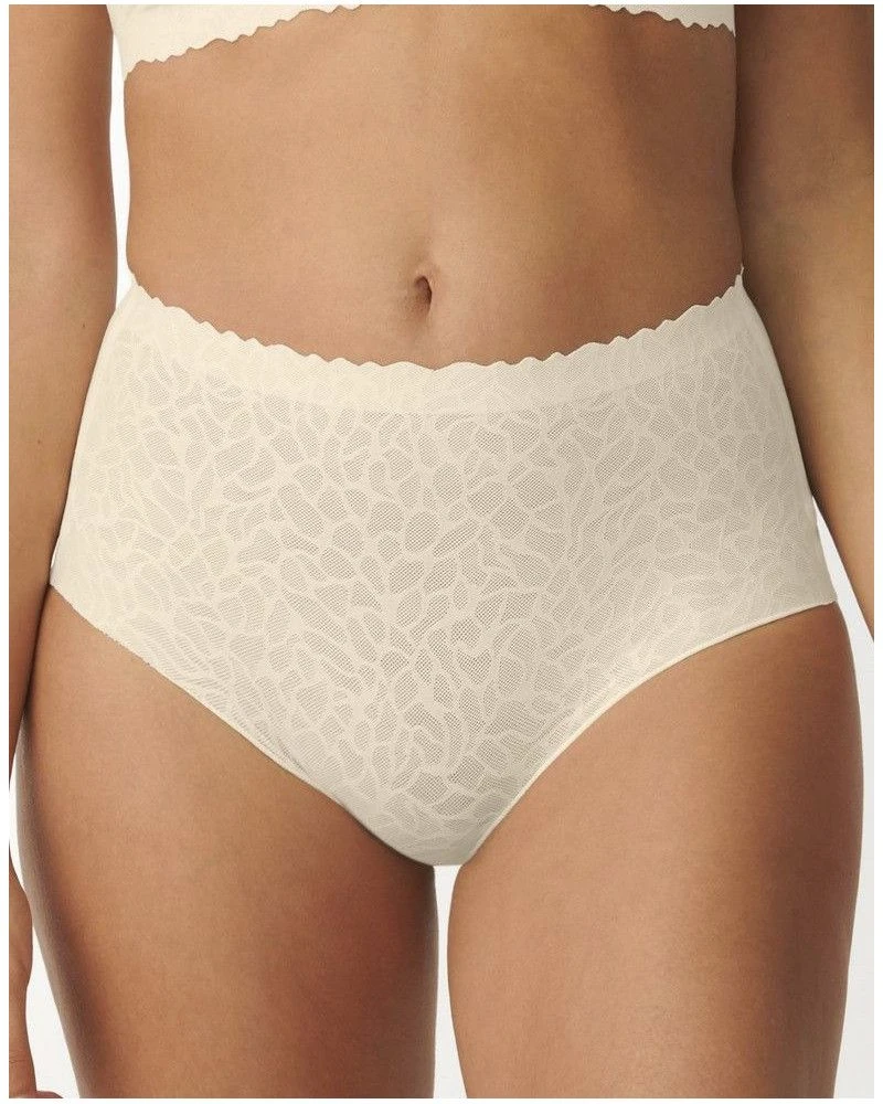 Culotte Taille Haute Sloggi Zero Feel Lace (Angora) 3 Culotte Taille Haute Sloggi Zero Feel Lace (Angora)