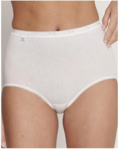 Culottes Basic + Maxi (Lot De 4) Sloggi (Blanc/Nightfall/Blueberry/Gris) -Sous Vêtement Boutique culottes basic maxi lot de 4 sloggi blancnightfallblueberrygris 2