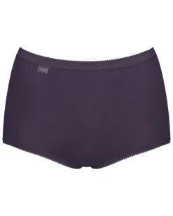 Culottes Basic + Maxi (Lot De 4) Sloggi (Blanc/Nightfall/Blueberry/Gris) -Sous Vêtement Boutique culottes basic maxi lot de 4 sloggi blancnightfallblueberrygris 6