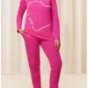 Ensemble De Pyjama 100% Coton Bio Nuit Triumph (Passionate Pink) 2 Ensemble De Pyjama 100% Coton Bio Nuit Triumph (Passionate Pink) -Sous Vêtement Boutique ensemble de pyjama 100 coton bio nuit triumph passionate pink