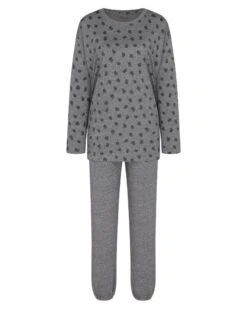 Ensemble De Pyjama Nuit Triumph (Dark Grey Melange) -Sous Vêtement Boutique ensemble de pyjama nuit triumph dark grey melange 3