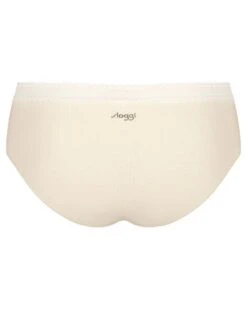 Hipsters (Lot De 2) Coton Bio Sloggi GO Ribbed (Angora) -Sous Vêtement Boutique hipsters lot de 2 coton bio sloggi go ribbed angora 6