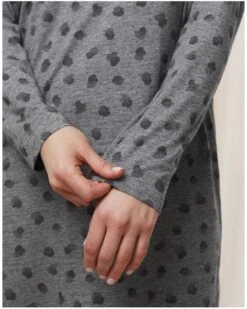 Liquette Nuit Triumph (Dark Grey Melange) -Sous Vêtement Boutique liquette nuit triumph dark grey melange 2