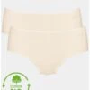 Lot De 2 Slips Midi Sloggi GO (Coton Bio) Poudré 1 Lot De 2 Slips Midi Sloggi GO (Coton Bio) Poudré -Sous Vêtement Boutique lot de 2 slips midi sloggi go coton bio poudre