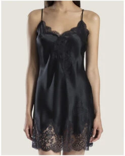 Nuisette Aubade Toi Mon Amour 100% Soie (Noir)