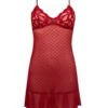 Nuisette Baby Doll Antigel Stricto Sensuelle (Stricto Rouge) 1 Nuisette Baby Doll Antigel Stricto Sensuelle (Stricto Rouge) -Sous Vêtement Boutique nuisette baby doll antigel stricto sensuelle stricto rouge