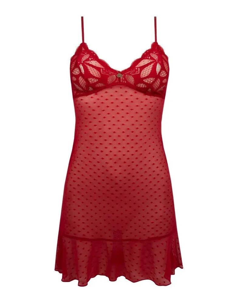 Nuisette Baby Doll Antigel Stricto Sensuelle (Stricto Rouge) 3 Nuisette Baby Doll Antigel Stricto Sensuelle (Stricto Rouge)