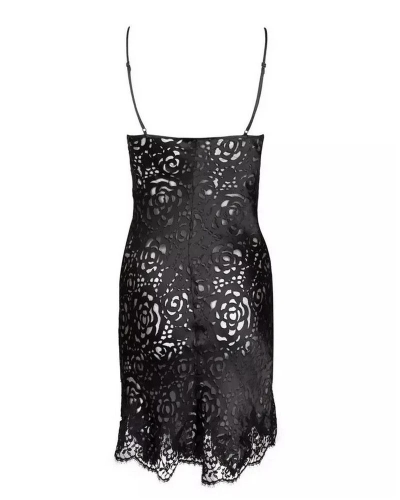 Nuisette Charme Lise Charmel Dressing Floral (Noir) 4 Nuisette Charme Lise Charmel Dressing Floral (Noir) – Image 2