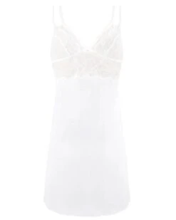 Nuisette Charme Lise Charmel Féérie Couture (Blanc) -Sous Vêtement Boutique nuisette charme lise charmel feerie couture blanc 5