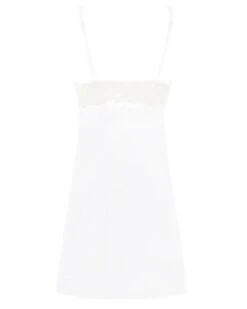 Nuisette Charme Lise Charmel Féérie Couture (Blanc) -Sous Vêtement Boutique nuisette charme lise charmel feerie couture blanc 6