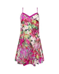 Nuisette Lise Charmel Envolée De Fleurs (Envolée Fuschia) -Sous Vêtement Boutique nuisette lise charmel envolee de fleurs envolee fuschia 4