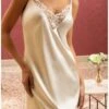 Nuisette Lise Charmel Source Beauté (Ecru Nacre) -Sous Vêtement Boutique nuisette lise charmel source beaute ecru nacre