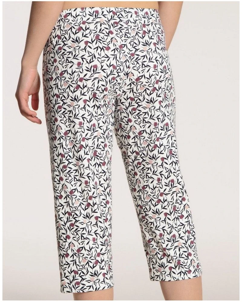 Pantalon 3/4 Calida Favorites Dream 100% Coton (Star White) 5 Pantalon 3/4 Calida Favorites Dream 100% Coton (Star White) – Image 3