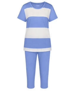 Pyjama 100% Coton Nuit Triumph (Bleu)
