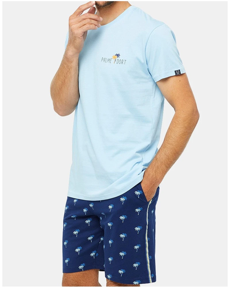 Pyjama Court PAUPALME 100% Coton Arthur 4 Pyjama Court PAUPALME 100% Coton Arthur – Image 2