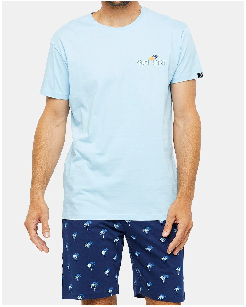 Pyjama Court PAUPALME 100% Coton Arthur 3 Pyjama Court PAUPALME 100% Coton Arthur