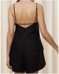 Pyjama Court Triumph Nuit (Noir) -Sous Vêtement Boutique pyjama court triumph nuit noir 2