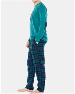 Pyjama Long BILL 100% Coton Arthur (chaussettes Offertes) -Sous Vêtement Boutique pyjama long bill 100 coton arthur chaussettes offertes 2