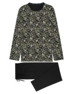 Pyjama Long HOM Ted 100% Coton (Imprimé Noir) 9 Pyjama Long HOM Ted 100% Coton (Imprimé Noir) -Sous Vêtement Boutique pyjama long hom ted 100 coton imprime noir 3
