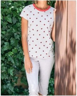 Pyjama Manches Courtes "sweet And Pyjamas" Massana