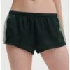 Simone Perele Short De Nuit Simone Pérèle Satin Secrets (Vert Kolsaï) -Sous Vêtement Boutique short de nuit simone perele satin secrets vert kolsai