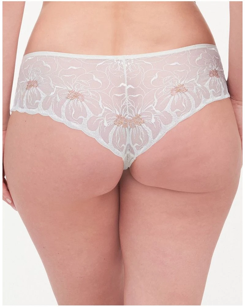 Shorty Chantelle Fleurs (Ivoire Doré) 4 Shorty Chantelle Fleurs (Ivoire Doré) – Image 2