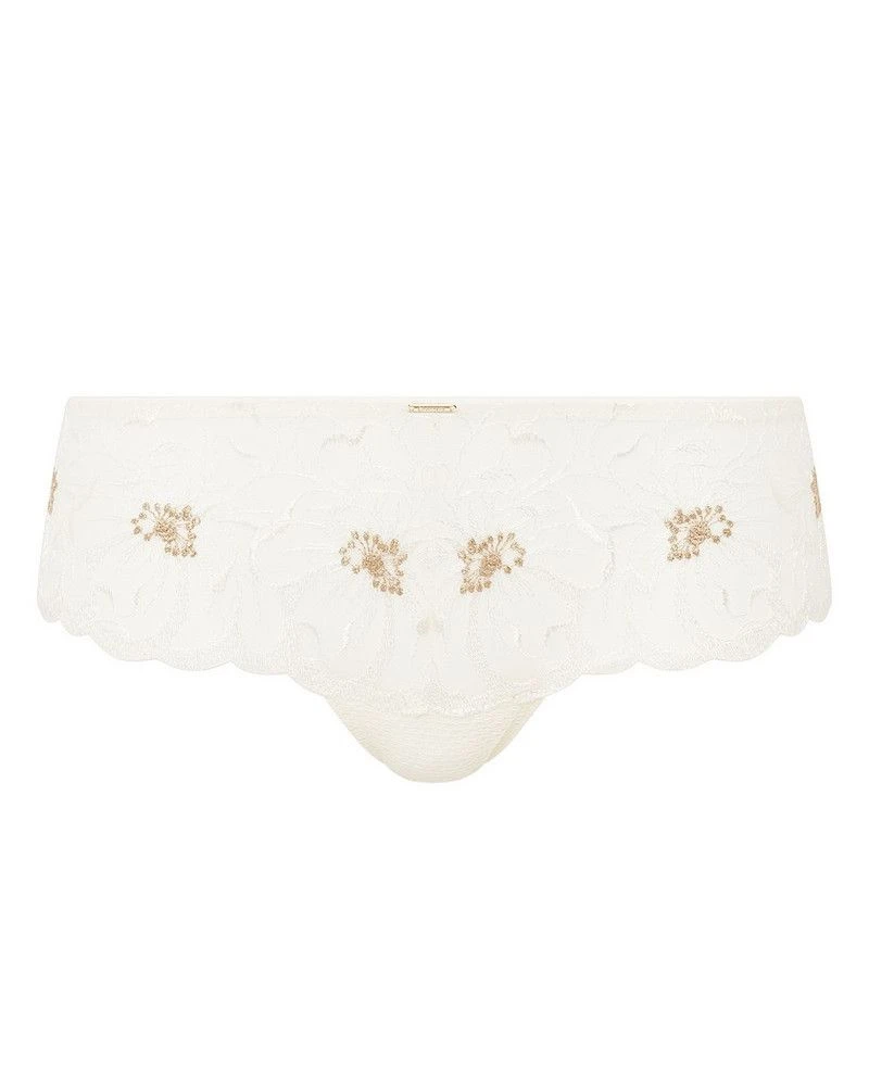 Shorty Chantelle Fleurs (Ivoire Doré) 6 Shorty Chantelle Fleurs (Ivoire Doré) – Image 4
