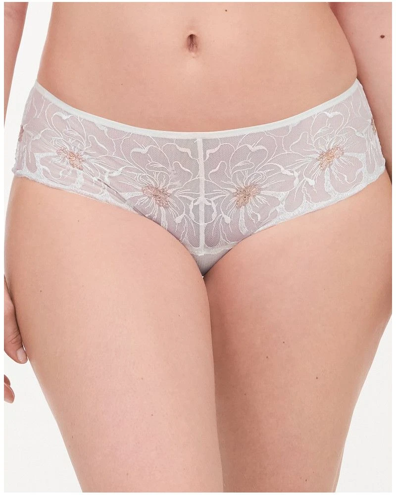 Shorty Chantelle Fleurs (Ivoire Doré) 3 Shorty Chantelle Fleurs (Ivoire Doré)