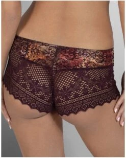 Shorty Empreinte Cassiopée (Henné) 9 Shorty Empreinte Cassiopée (Henné) -Sous Vêtement Boutique shorty empreinte cassiopee henne 3
