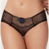 Shorty Empreinte Garance (Noir) -Sous Vêtement Boutique shorty empreinte garance noir